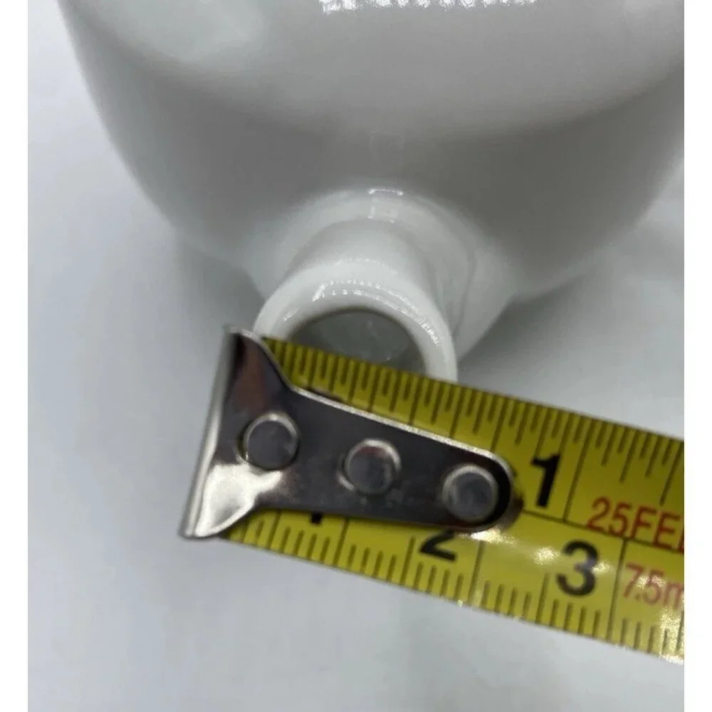 Vintage Suisse Langenthal Invalid Feeder White Porcelain Retro Spouted Cup Nurse